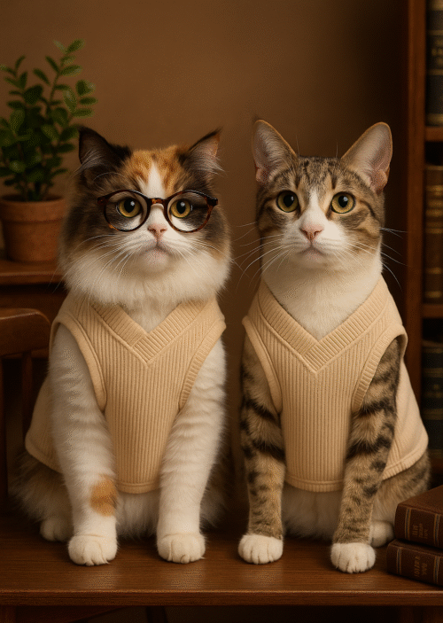 20250706_2013_Cats in Stylish Vests_remix_01jzfxvc1xe3waag8ppz1bexfh